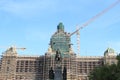 National museum under scaffolding