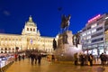 National museum, Wenceslas square, Old Town, Prague, Czech Republic