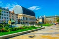 National opera and town hall in Lyon, France Royalty Free Stock Photo