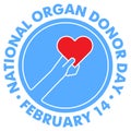 National organ donor day