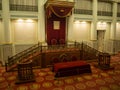 National Palace in Mexico City, court room, historical interior, parliament, historical center zocalo