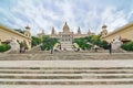 The National Palace in Montjuic, Barcelona, Spain