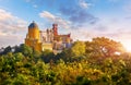 National Palace of Pena in Sintra Portugal Royalty Free Stock Photo