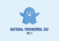 National Paranormal Day vector