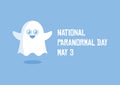 National Paranormal Day vector