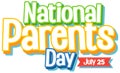 National Parents Day on 25th July