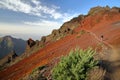 The National Park Caldera de Taburiente in La Palma, Canary Islands, Spain