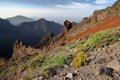 The National Park Caldera de Taburiente in La Palma, Canary Islands, Spain
