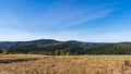 National Park Harz mountains aerial view in Sankt Andreasberg, Lower Saxony, Germany Royalty Free Stock Photo