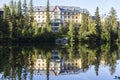 National Park High Tatras. Strbske Pleso. Slovakia. Royalty Free Stock Photo