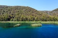 National Park Krka and River Krka Royalty Free Stock Photo