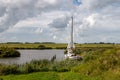 The national park lauwersmeer located in the north of the Netherlands Royalty Free Stock Photo