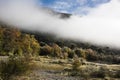 National Park Los Alerces in the fall, Patagonia, Argentina Royalty Free Stock Photo