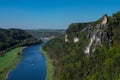 National Park of Saxon Switzerland in eastern Germany, south-east of Dresden