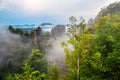 National park Saxon Switzerland, Germany: View from viewpoint of Bastei