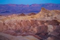 National parks usa southwest landscape of rocks and petrified sand dunes in NP Valley of Death Royalty Free Stock Photo