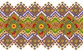 National pattern for the Ukrainian shirt Royalty Free Stock Photo