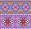 National pattern for the Ukrainian shirt Royalty Free Stock Photo