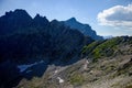 National peak Krivan in High Tatras, Slovakia