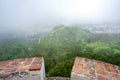 National Pena Palace observation platform in Sintra Portugal