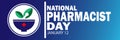 National Pharmacist Day Vector illustration