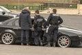 France, Paris, 2019 - 04, Police control badly parked car