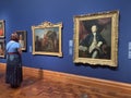 The National Portrait Gallery (NPG) is an art gallery in London opened after two years of refurbishments Royalty Free Stock Photo