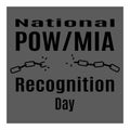 National POW MIA Recognition Day, idea for poster or banner