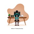 National IT Professionals Day illustration vector AD240