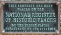 National Register of Historical Places, Catherine Street Fire Station, Jacksonville, Florida Royalty Free Stock Photo