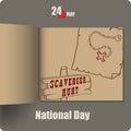 National Scavenger Hunt Day Royalty Free Stock Photo