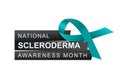 National Scleroderma Awareness Month background