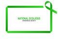 National Scoliosis Awareness Month background