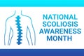 National Scoliosis Awareness Month