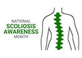 National scoliosis awareness month