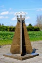 National Service Memorial at the National Memorial Arboretum, Alrewas. Royalty Free Stock Photo