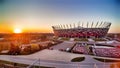 The National Stadium in the morning