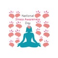 national stress awareness day is celebrated every year on November.