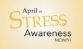 National Stress Awareness Month