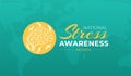 National Stress Awareness Month Background