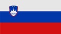 National symbol of Slovenia flag