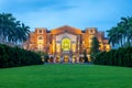 National Taiwan University Library at night