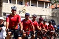 National team of Montenegro on the tour