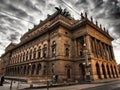 The National Theater in Prague is a theater in the Czech Republic. Neo-Renaissance theater building by Josef ZÃÂ­tek is one of the Royalty Free Stock Photo