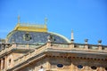 National Theatre - detail of its golden roof, Prague