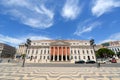 National Theatre Dona Maria II, Lisbon, Portugal Royalty Free Stock Photo