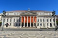National Theatre Dona Maria II, Lisbon, Portugal Royalty Free Stock Photo