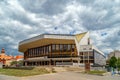 The National Theatre of Gyor,Hungary.Decorated by such renowned artist as Victor Vasarely .