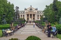 National Theatre - landmark attraction in Iasi, Romania