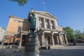 National Theatre Nationaltheatret in Oslo, Norway Royalty Free Stock Photo